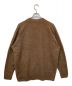 ATON (エイトン) GARMENT DYE CASHMERE V/N C/D ブラウン サイズ:2：30000円