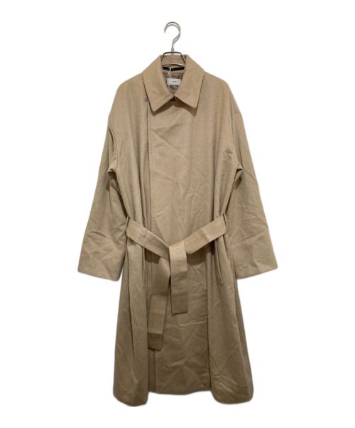 ATON（エイトン）ATON (エイトン) PURE CAMEL LODEN COAT ベージュ サイズ:02の古着・服飾アイテム