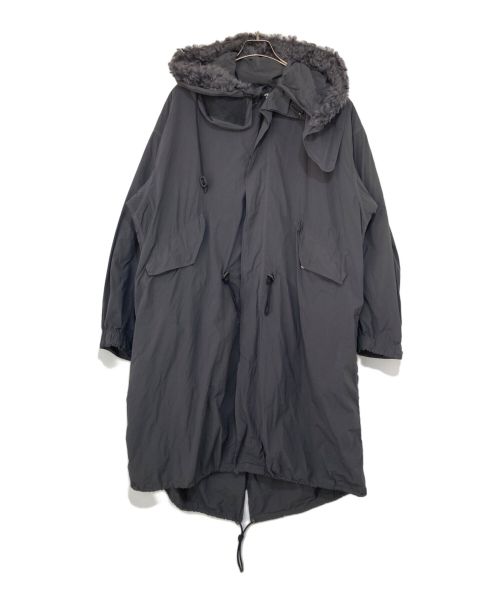 ATON（エイトン）ATON (エイトン) VENTILE FISHTAIL COAT グレー サイズ:04の古着・服飾アイテム