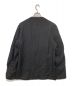 Maison Margiela (メゾンマルジェラ) NO COLLAR JACKET WOOL FLANNEL ブラック サイズ:50：90000円