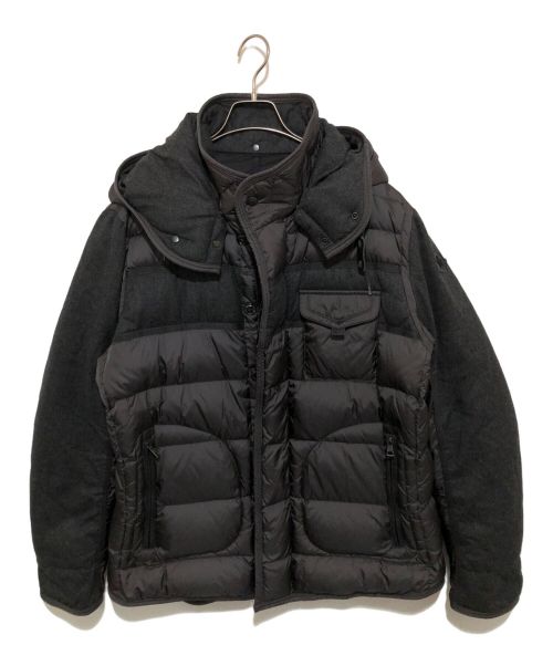 MONCLER（モンクレール）MONCLER (モンクレール) RYAN GIUBBOTTO ダウンジャケット グレー サイズ:6の古着・服飾アイテム