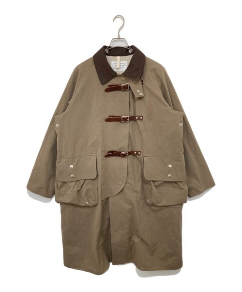 MOUNTAIN RESEARCH（マウンテンリサーチ）MOUNTAIN RESEARCH (マウンテンリサーチ) Belted Duster Coat ベージュ サイズ:Mの古着・服飾アイテム