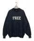 BALENCIAGA（バレンシアガ）の古着「FREEロゴ ダメージ加工 モックネックスウェット」｜ブラック