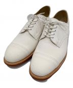 SANDERSサンダース）の古着「Military Derby shoe」｜ホワイト