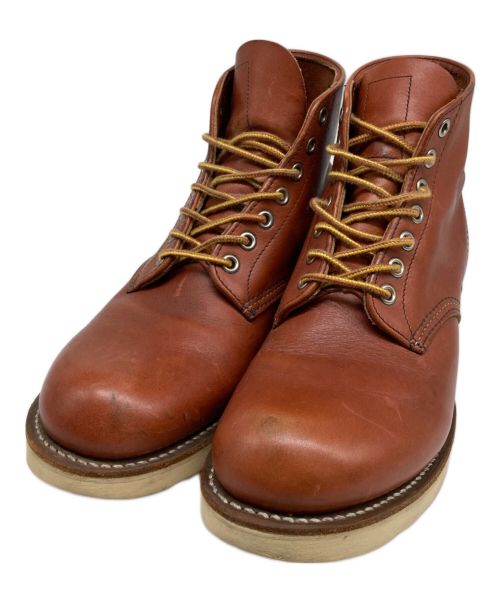 RED WING（レッドウィング）RED WING (レッドウィング) レースアップブーツ ブラウン サイズ:25.5の古着・服飾アイテム