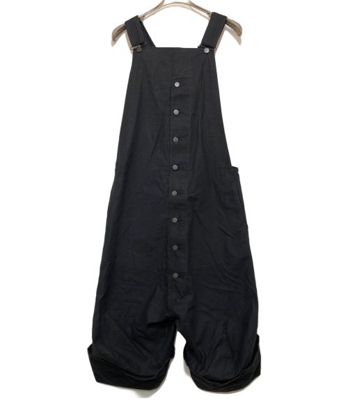 NEMETH（ネメス）NEMETH (ネメス) オーバーオール ブラック サイズ:Sの古着・服飾アイテム