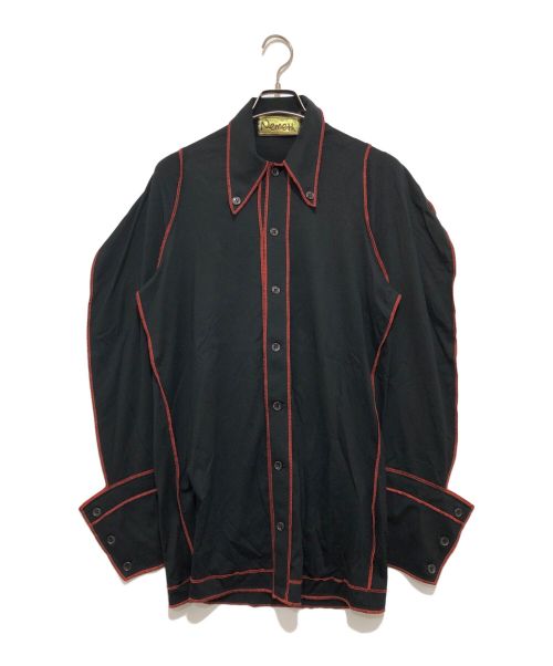 NEMETH（ネメス）Nemeth (ネメス) ステッチシャツ ブラック サイズ:Mの古着・服飾アイテム