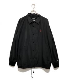 GROUND Y×New Era（グラウンドワイ×ニューエラ）の古着「Collection Coach Jacket」｜ブラック