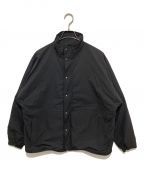 KAPTAIN SUNSHINEキャプテンサンシャイン）の古着「Wool 100% Fleece Nylon Reverse Blouson」｜ブラック