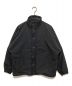 KAPTAIN SUNSHINE（キャプテンサンシャイン）の古着「Wool 100% Fleece Nylon Reverse Blouson」｜ブラック