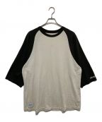 WTAPSダブルタップス）の古着「Ian Raglan Cotton T Shirt」｜ベージュ