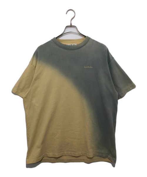 Acne studios（アクネ ストゥディオス）Acne studios (アクネ ストゥディオス) プリントTシャツ グリーン サイズ:XSの古着・服飾アイテム