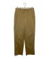 AURALEE（オーラリー）の古着「WOOL SILK TROPICAL SLIT SLACKS」｜ベージュ