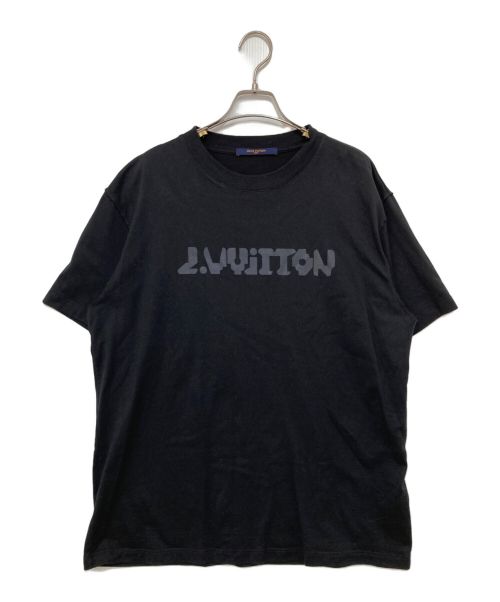 LOUIS VUITTON（ルイ ヴィトン）LOUIS VUITTON (ルイ ヴィトン) テルモヒートリアクティブプリントTシャツ ブラック サイズ:Lの古着・服飾アイテム