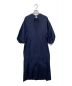 Mame Kurogouchi (マメクロゴウチ) Puff Sleeve Cotton Dress ネイビー サイズ:2：18000円