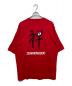 UNDERCOVER (アンダーカバー) BIG TEE ZENMONDOOO レッド サイズ:2：8000円