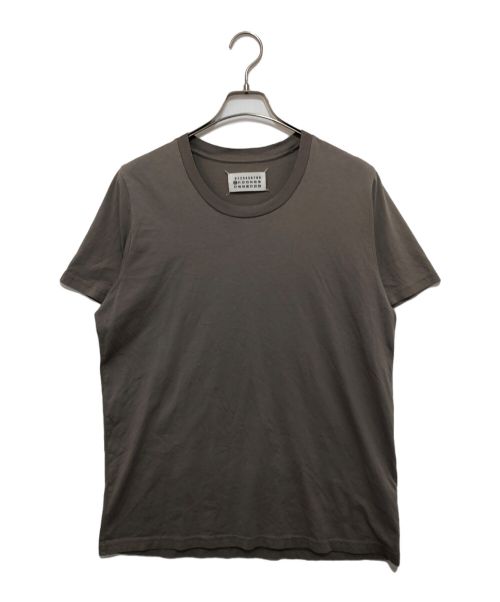 Maison Margiela（メゾンマルジェラ）Maison Margiela (メゾンマルジェラ) クルーネックTシャツ ベージュ サイズ:48の古着・服飾アイテム