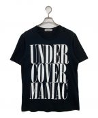 UNDERCOVERアンダーカバー）の古着「ロゴプリントビッグTシャツ」｜ブラック