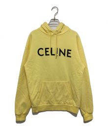 CELINE（セリーヌ）の古着「ルーズ スウェットシャツ パーカー」｜イエロー