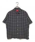 SUPREMEシュプリーム）の古着「Plaid S/S Shirt」｜グレー