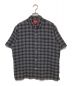 SUPREME（シュプリーム）の古着「Plaid S/S Shirt」｜グレー