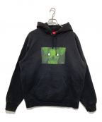 SUPREMEシュプリーム）の古着「Chris Cunningham Chihuahua Hooded Sweatshirt」｜ブラック