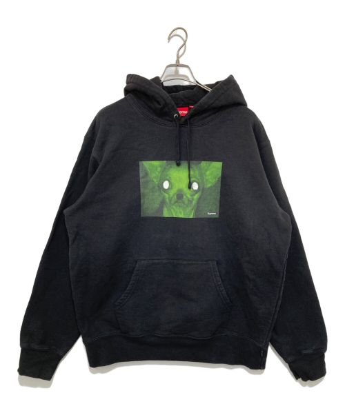 SUPREME（シュプリーム）Supreme (シュプリーム) Chris Cunningham Chihuahua Hooded Sweatshirt ブラック サイズ:XLの古着・服飾アイテム