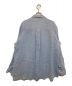 MUSE (ミューズ) LINEN WASH シャツ ブルー サイズ:FREE：9000円