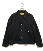 seven by sevenセブンバイセブン）の古着「1ST TYPE BLACK DENIM JACKET」｜ブラック