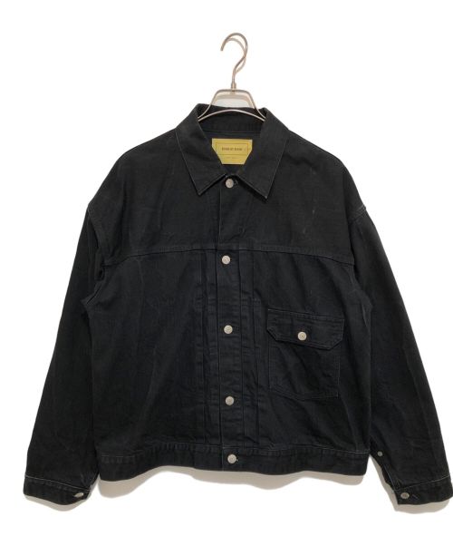 seven by seven（セブンバイセブン）seven by seven (セブンバイセブン) 1ST TYPE BLACK DENIM JACKET ブラック サイズ:Mの古着・服飾アイテム