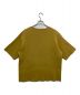 crepuscule (クレプスキュール) Doubleface Knit S/S イエロー サイズ:2：3980円