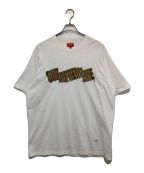 SUPREMEシュプリーム）の古着「Cut Logo Top T」｜ホワイト