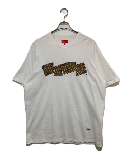 SUPREME（シュプリーム）SUPREME (シュプリーム) Cut Logo Top T ホワイト サイズ:Lの古着・服飾アイテム