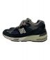 NEW BALANCE (ニューバランス) ローカットスニーカー ネイビー サイズ:UK7：15000円