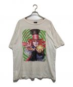 SAINT MICHAELセントマイケル）の古着「DSNY SS TEE/MAD HATTER」｜ホワイト