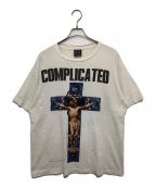 SAINT MICHAEL×KAWAMURA KOSUKEセントマイケル×カワムラコウスケ）の古着「KK/SS TEE / COMPLICATED」｜ホワイト