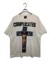 SAINT MICHAEL（セントマイケル）の古着「KK/SS TEE / COMPLICATED」｜ホワイト