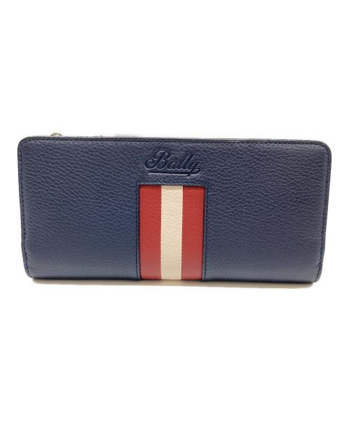 BALLY（バリー）BALLY (バリー) 長財布 ネイビーの古着・服飾アイテム