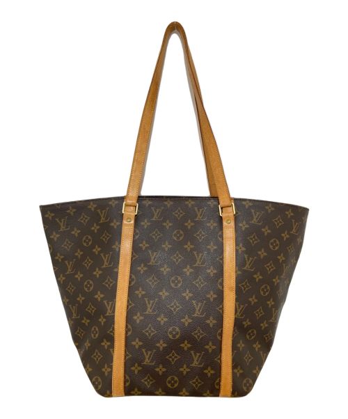 LOUIS VUITTON（ルイ ヴィトン）LOUIS VUITTON (ルイ ヴィトン) サックショッピング トートバッグ ブラウンの古着・服飾アイテム