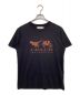 COACH（コーチ）の古着「REXY CARRIAGE T-SHIRT」｜ブラック