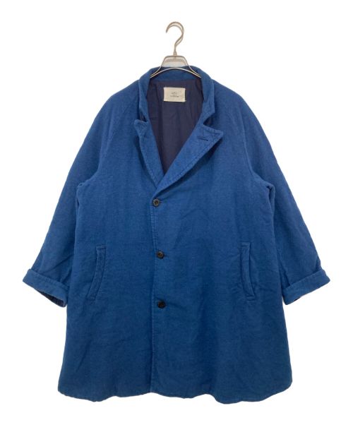 OUTIL（ウティ）OUTIL (ウティ) MANTEAU LOULLE / ウールコート ネイビー サイズ:3の古着・服飾アイテム