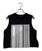 ALEXANDER WANGアレキサンダーワン）の古着「Barcode Crop Top」｜ブラック