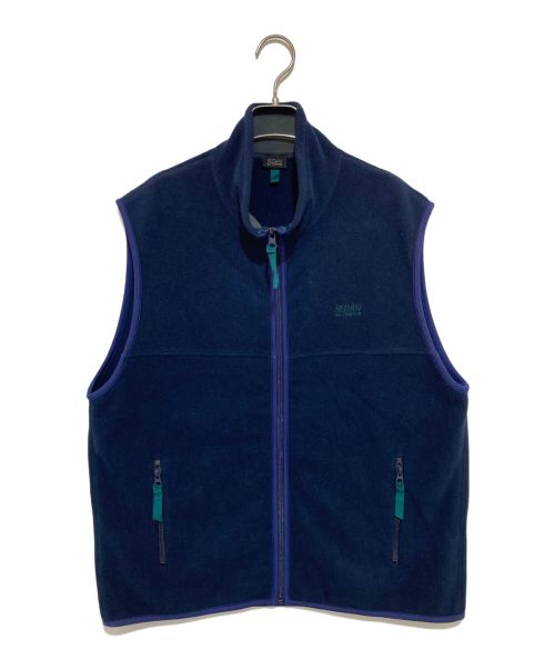 SEDAN ALL PURPOSE（セダンオールパーパス）sedan all purpose (セダンオールパーパス) Fleece Full Zip Vest ネイビー サイズ:FREEの古着・服飾アイテム