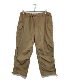 sedan（セダン）の古着「Tech Wide Pant」｜ブラウン