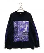 SUPREMEシュプリーム）の古着「Saint Sebastian L/S Tee」｜ブラック