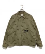 Dickies×N.HOOLYWOODディッキーズ×エヌ ハリウッド）の古着「コラボワークシャツ」｜ベージュ