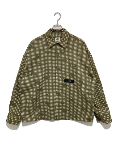 Dickies（ディッキーズ）Dickies (ディッキーズ) N.HOOLYWOOD (エヌ ハリウッド) コラボワークシャツ ベージュ サイズ:38の古着・服飾アイテム