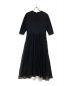 BORDERS at BALCONY (ボーダーズアットバルコニー) POLKA DOT MIDI DRESS ブラック サイズ:38：17000円