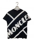 MONCLERモンクレール）の古着「プリントTシャツ」｜ブラック