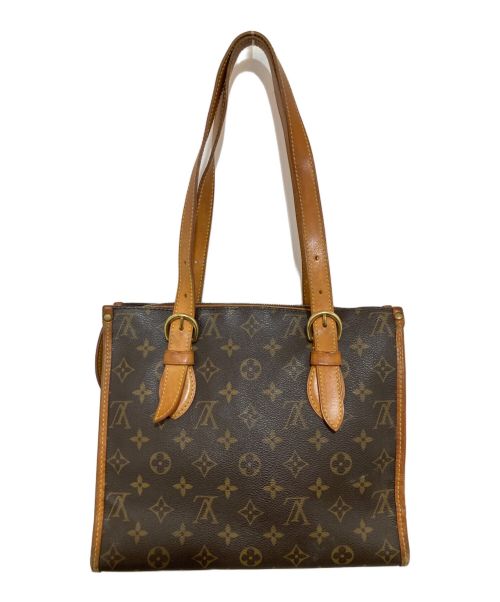 LOUIS VUITTON（ルイ ヴィトン）LOUIS VUITTON (ルイ ヴィトン) ポパンクール・オ モノグラム ハンドバッグ ブラウンの古着・服飾アイテム